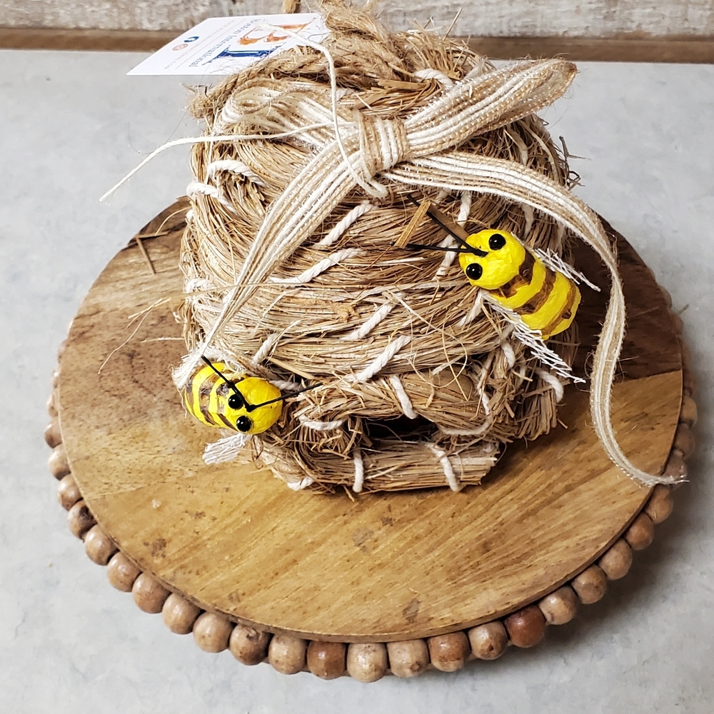 Beehive Hanging Ornament